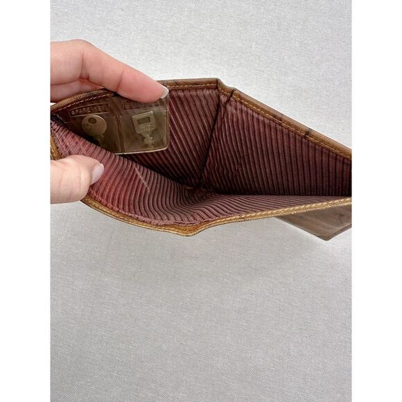 Prince Gardner Vintage Brown Full Grain Cowhide Bifold Men's‎ Wallet - Picture 5 of 6